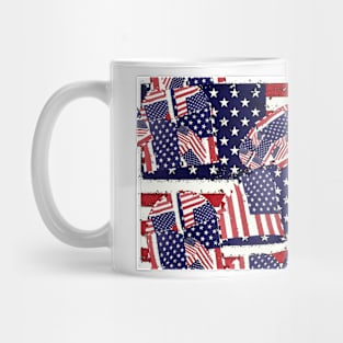 Stars and Stripes pattern Mug